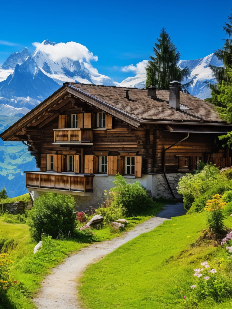 chalet de montagne